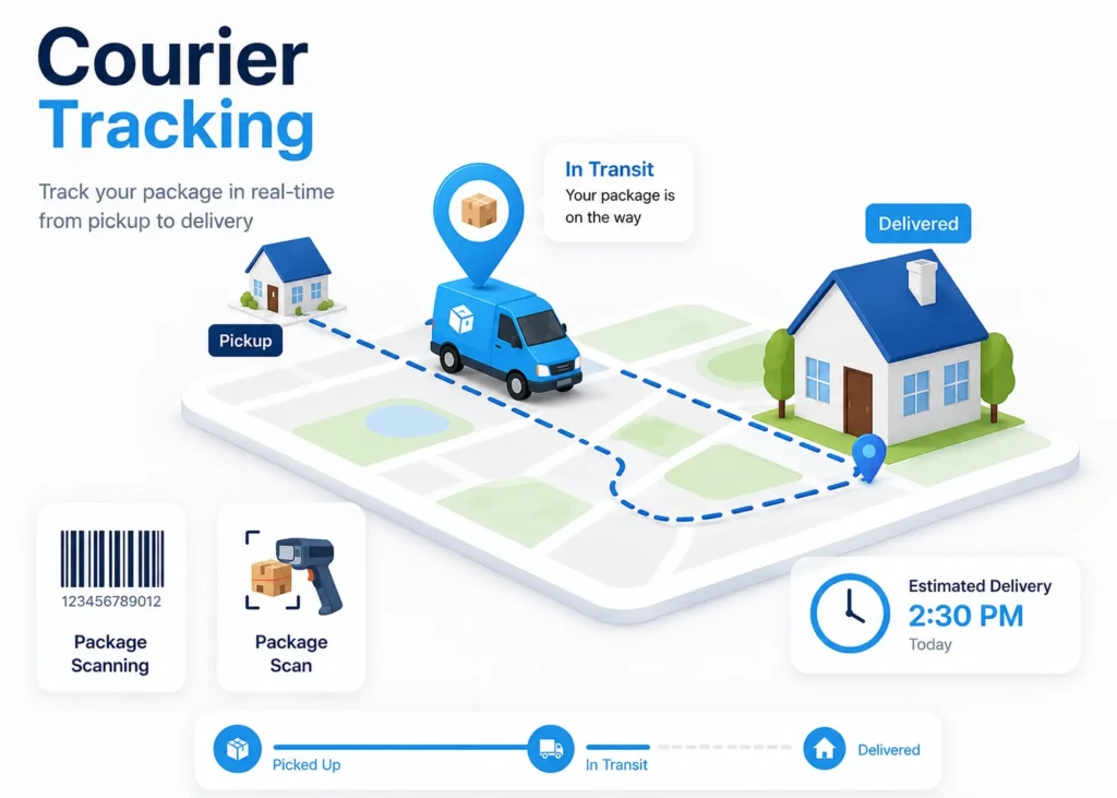 Courier tracking india