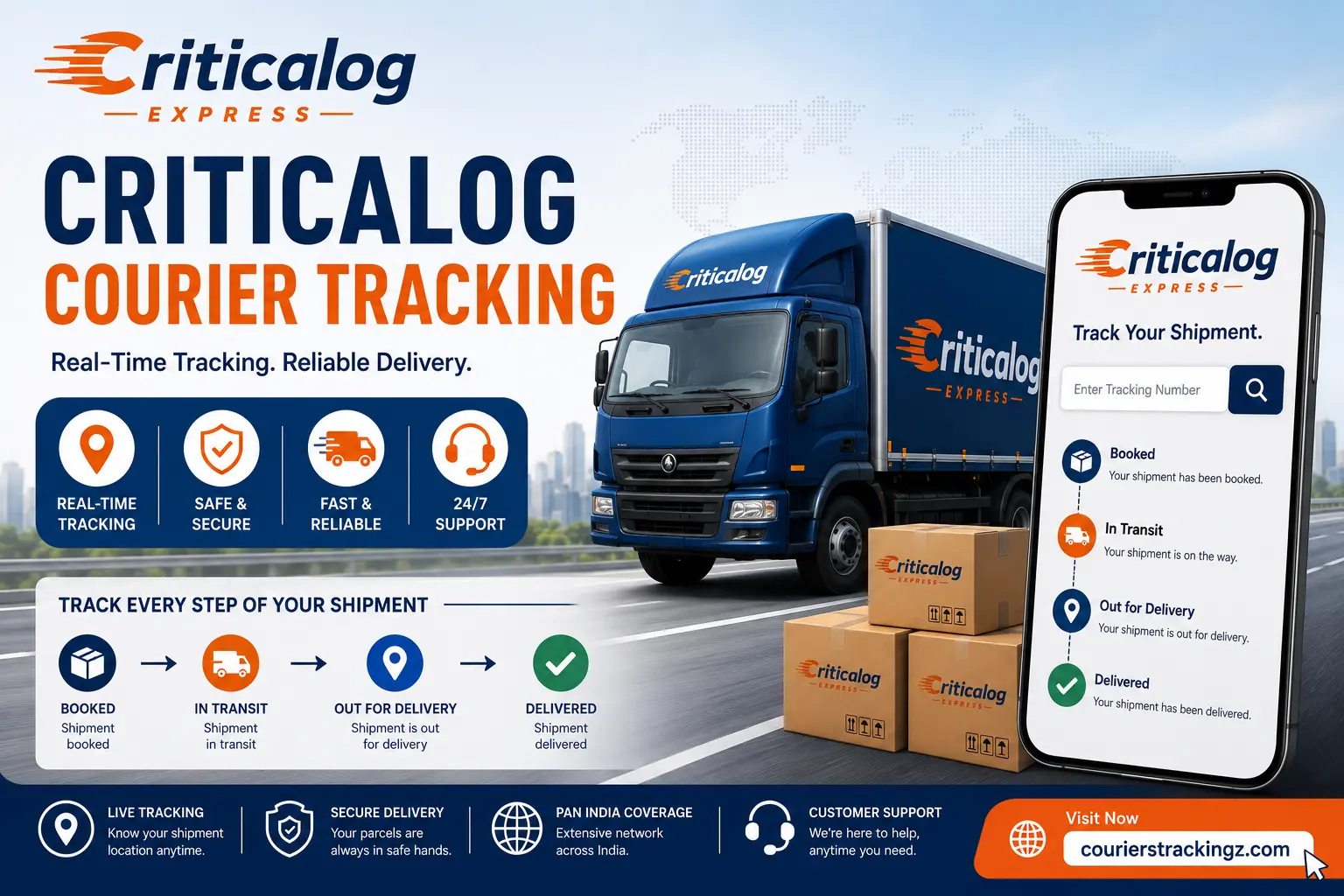 CriticaLog Courier Tracking