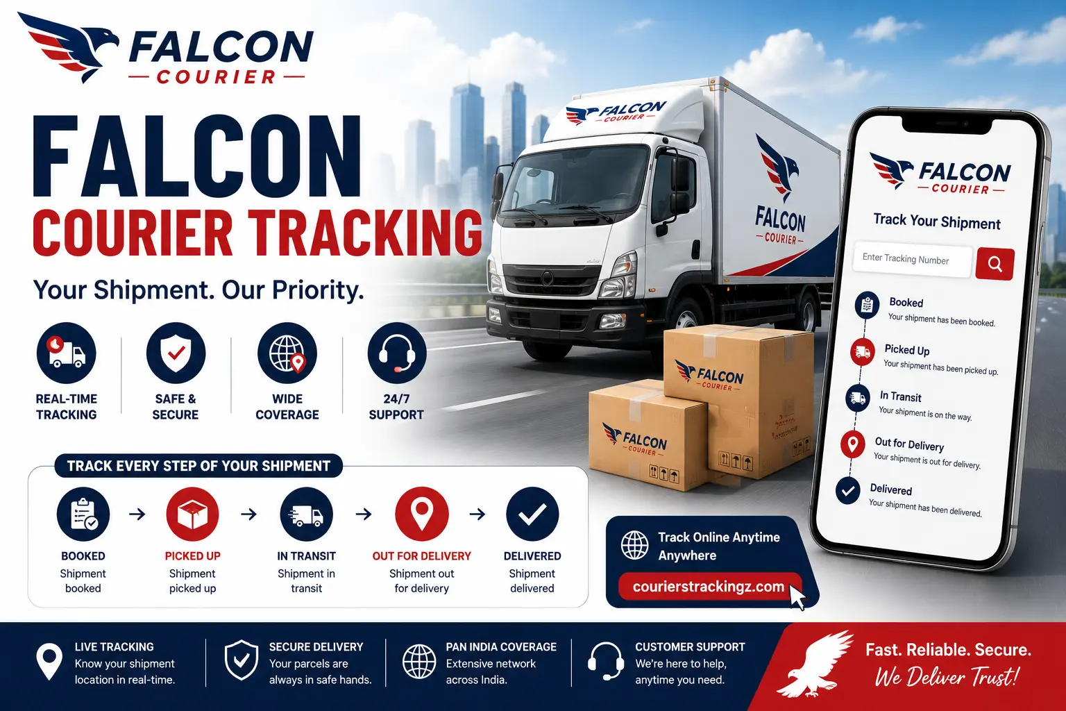 Falcon Courier Tracking