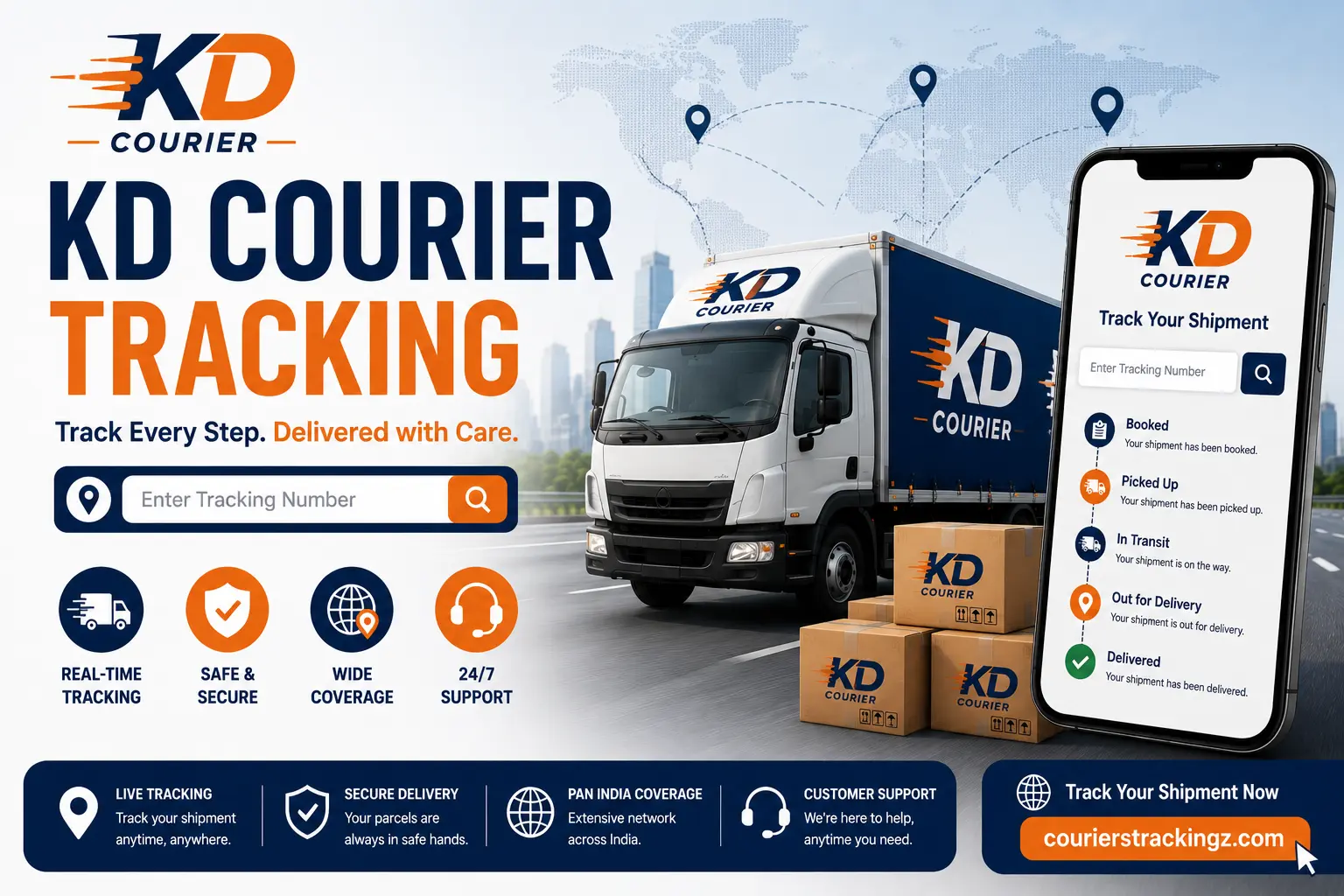 KD Courier Tracking