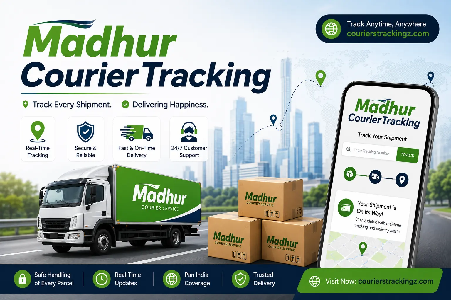 Madhur courier tracking
