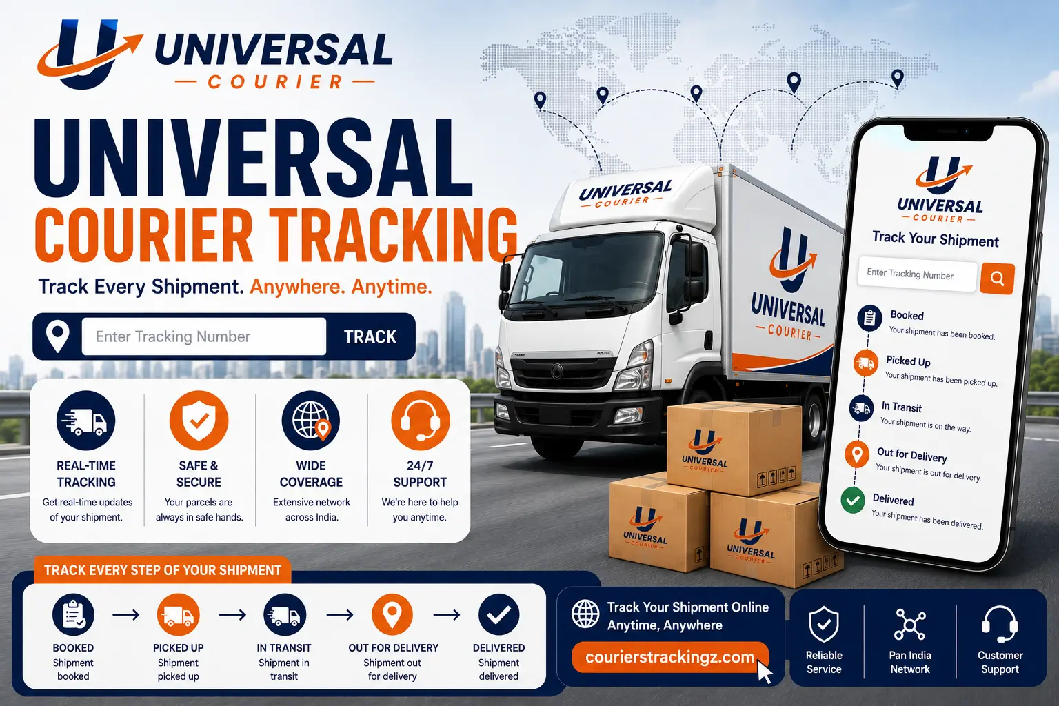 Universal Courier Tracking